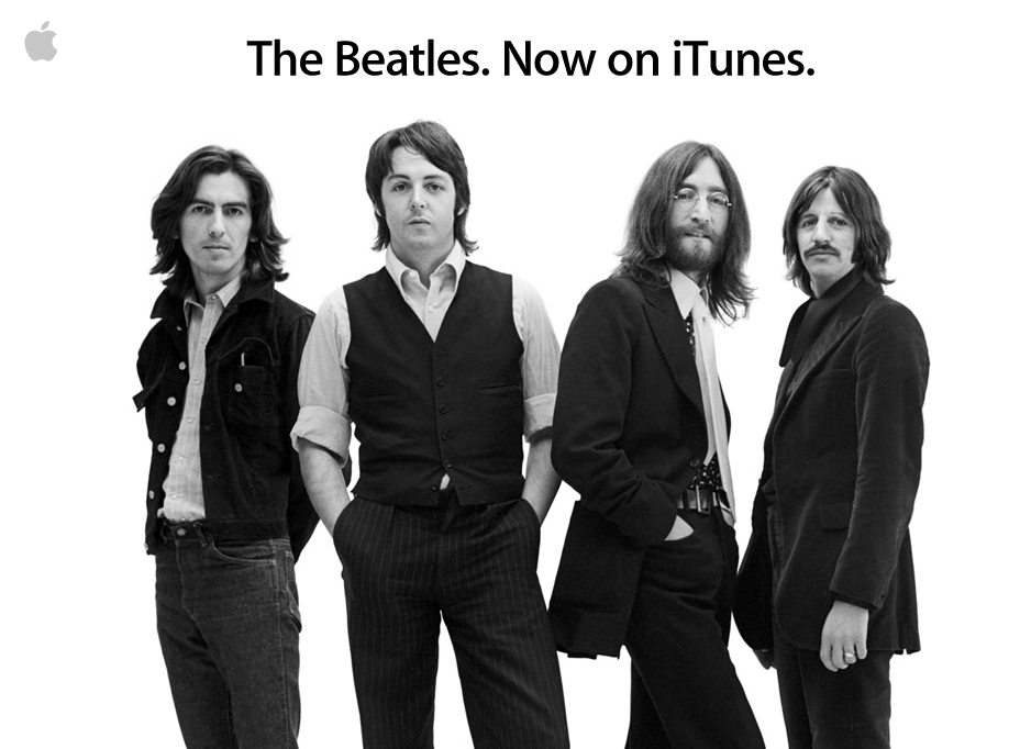 The Beatles now on iTunes |