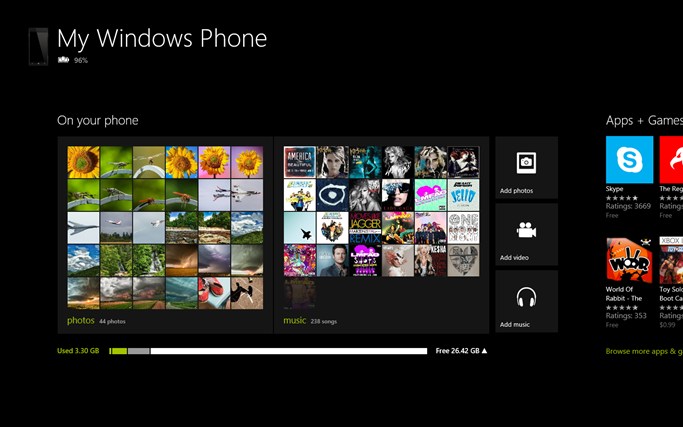 Windows 8 Companion App