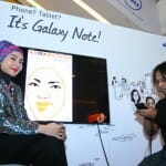 Yuna Zarai, Samsung GALAXY Note ambassador