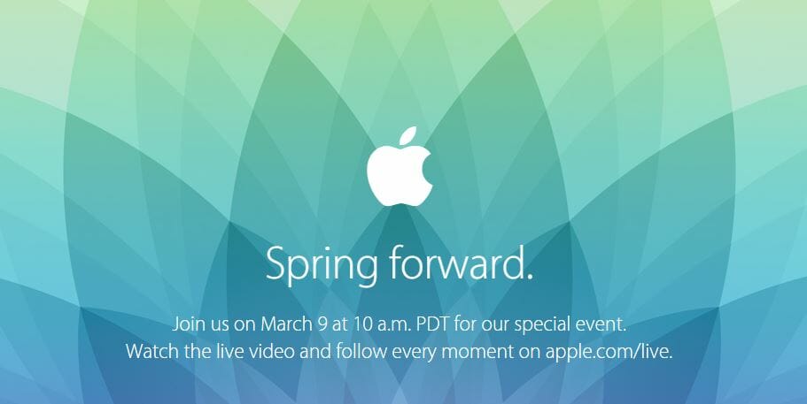 Apple "Spring Forward" Event