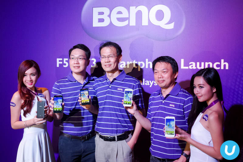 BenQ F5 and T3 smartphone launch