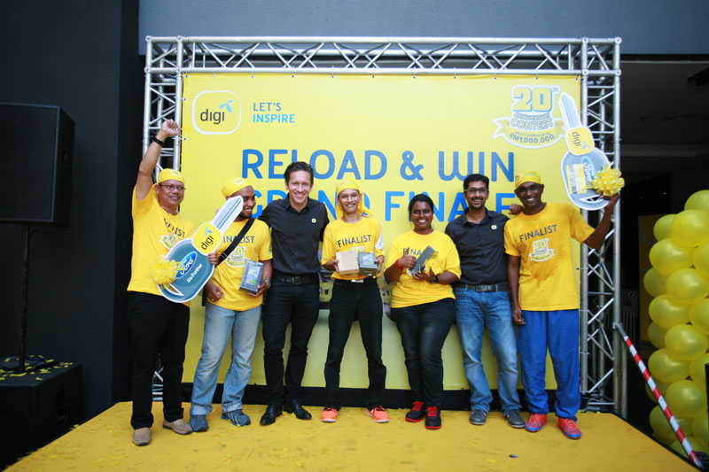 Digi Reload & Win contest