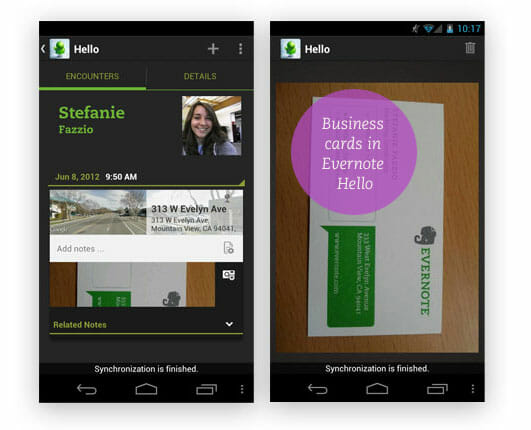 Evernote Hello