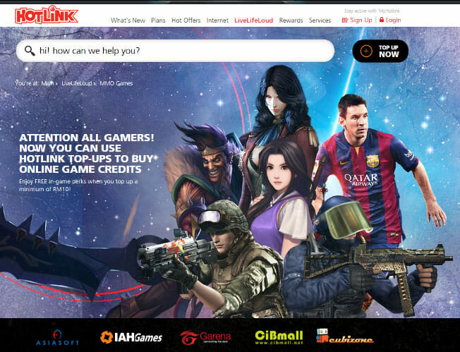 Hotlink Game Credits
