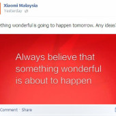 Huawei trolls Xiaomi