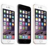 iPhone 6 in White, space gray, gold