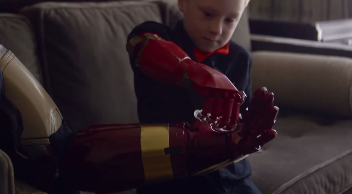 Limbitless robotic arms