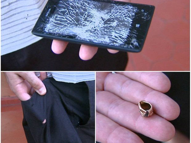 lumia 520 saves policeman