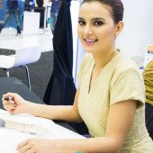 Samsung Galaxy A8 launch with Juliana Evans