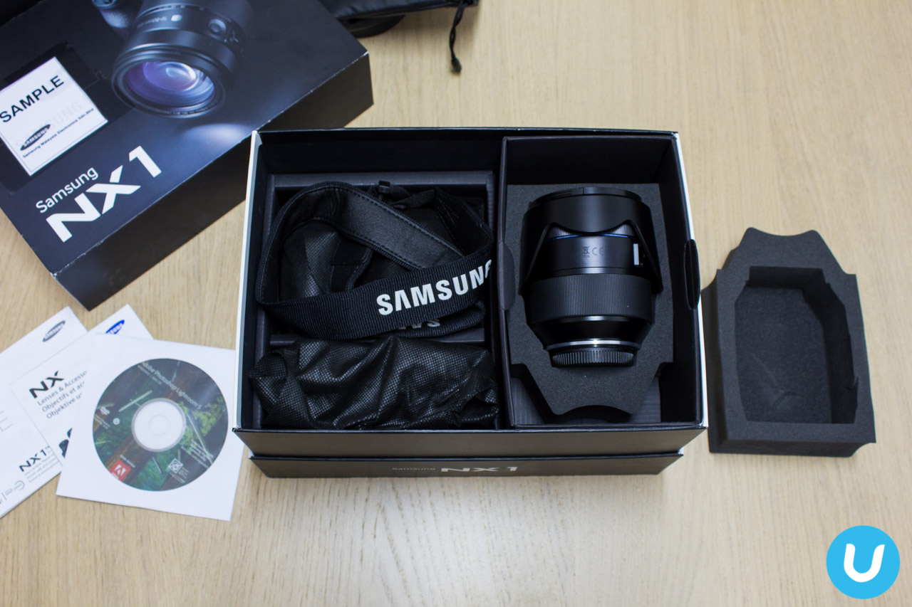 Samsung NX1 unboxing