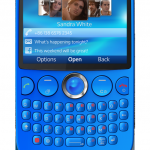 sonyericsson txt blue front |