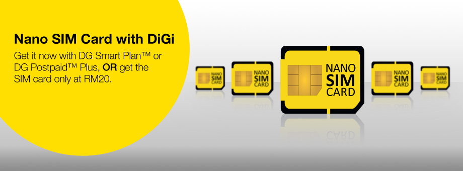 DiGi nano-SIM. Image credti: DiGi