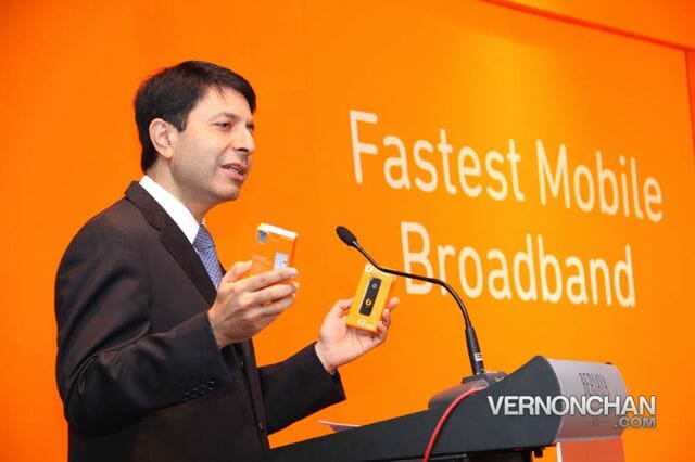 Dr. Kaizad Heerjee, CEO of U Mobile sharing details on the fastest mobile broadband in town.