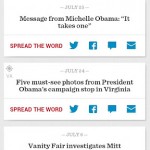 Obama for America app