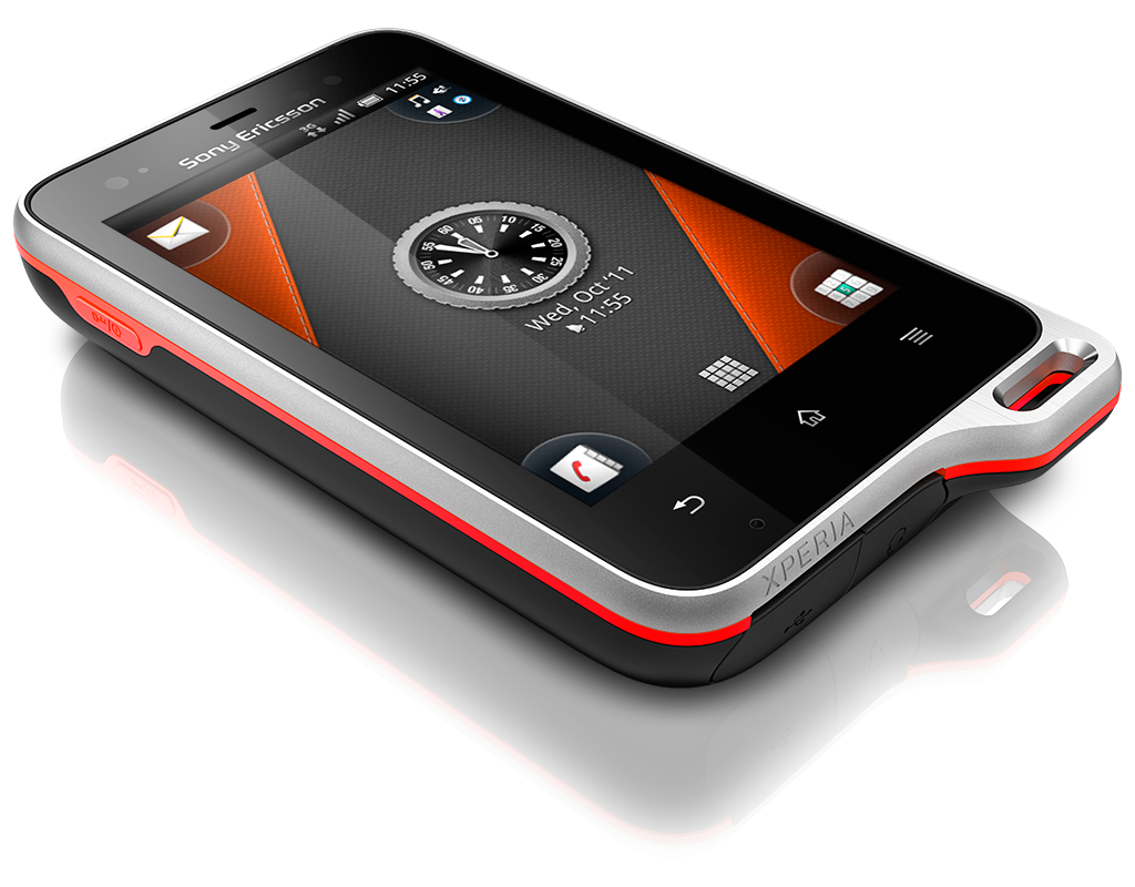 Sony Ericsson Xperia active Black Orange